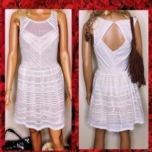 TRIXXI WHITE LACE SUMMER DRESS 7
